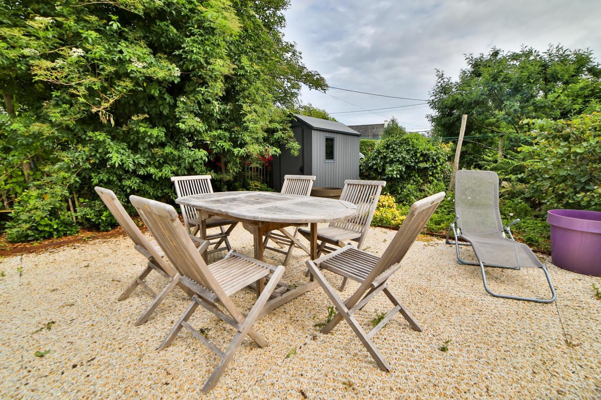 Ancienne Forge Avec Son Jardin A 2 Pas De La Plage Erdeven Exterior foto